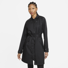 Женский тренч из тканого материала Nike Sportswear Windrunner - Черный