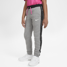 Футбольные флисовые брюки для школьников Kylian Mbappé - Серый Nike