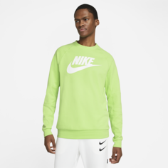 Мужской флисовый свитшот Nike Sportswear - Зеленый