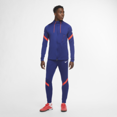 Мужской трикотажный футбольный костюм Nike Dri-FIT Strike - Синий