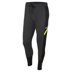 Мужские трикотажные футбольные брюки с манжетами Tottenham Hotspur - Серый Nike