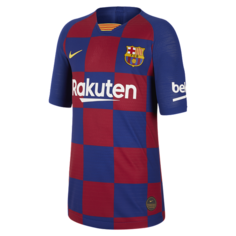 Футбольное джерси для школьников FC Barcelona 2019/20 Vapor Match Home - Синий Nike