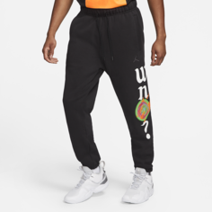 Jordan Why Not? Мужские флисовые брюки - Черный Nike