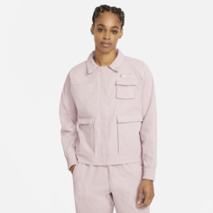 Женская куртка из тканого материала Nike Sportswear Swoosh - Розовый