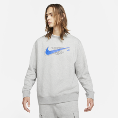 Мужской флисовый свитшот Nike Sportswear Court - Серый