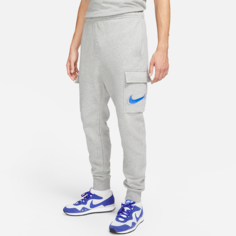 Мужские флисовые брюки карго Nike Sportswear Court - Серый