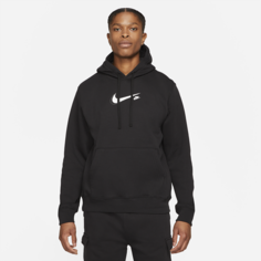 Мужская флисовая худи Nike Sportswear Court - Черный