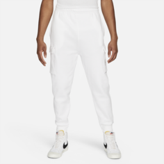 Мужские флисовые брюки карго Nike Sportswear Court - Белый