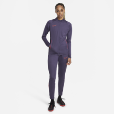 Женский трикотажный футбольный костюм Nike Dri-FIT Academy - Пурпурный