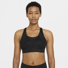 Спортивное бра со средней поддержкой Nike Dri-FIT ADV Swoosh - Черный