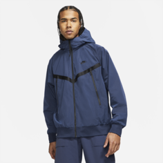 Мужская куртка Windrunner с капюшоном без подкладки Nike Sportswear Premium Essentials - Синий