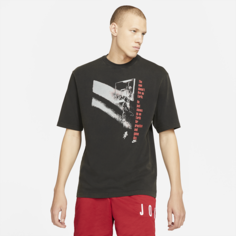 Мужская футболка с коротким рукавом Jordan Flight Graphic - Черный Nike