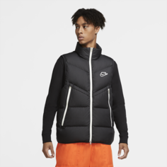 Мужской жилет Nike Sportswear Down-Fill Windrunner - Черный