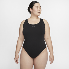 Женское боди Nike Sportswear Essential (большие размеры) - Черный