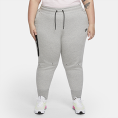 Женские брюки Nike Sportswear Tech Fleece (большие размеры) - Серый