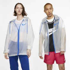 Прозрачный дождевик Nike - Белый