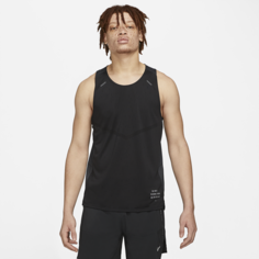 Мужская беговая майка Nike Rise 365 Run Division - Черный