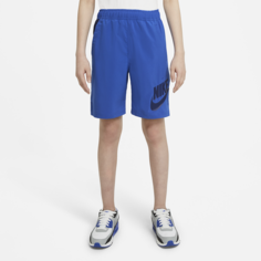 Тканые шорты для мальчиков школьного возраста Nike Sportswear - Синий