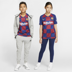 Футбольное джерси для школьников FC Barcelona 2019/20 Stadium Home - Синий Nike