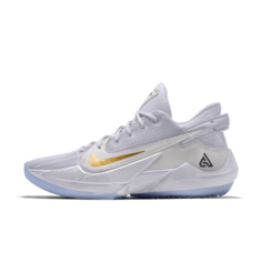 Баскетбольные кроссовки с индивидуальным дизайном Zoom Freak 2 By You - Белый Nike
