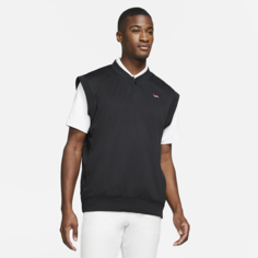 Мужской жилет для гольфа Nike Shield Tiger Woods - Черный