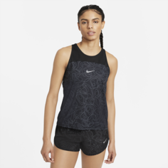 Женская беговая майка с принтом Nike Miler Run Division - Черный