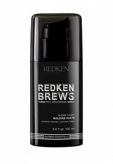 Помада для волос Redken моделирующая паста Redken Brews Work Hard Molding Past, 100 мл