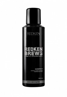 Спрей для волос Redken фиксирующий сильной фиксации Redken Brews Hairspray, 200 мл
