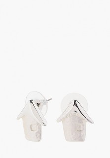 Серьги Модные истории с гальваническим покрытием из серебра