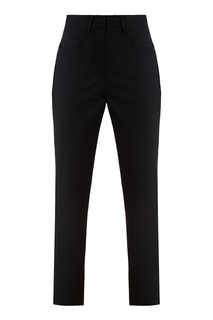 Черные брюки из шерсти и шелка Magda Butrym