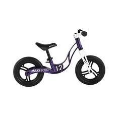 Детский Беговел Maxiscoo Серия "Rocket" (2021), Стандарт плюс, Колеса ЭВА 12", Фиолетовый MSC-R1207
