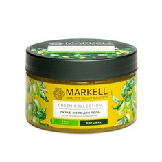 Markell, Скраб-желе для тела Green Collection, сахар и лайм, 250 мл
