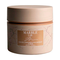 Marble Lab, Cкраб для тела «Имбирное печенье», 200 мл