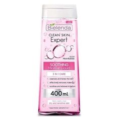 Bielenda, Успокаивающая мицеллярная вода Skin Clinic Professional 3 в 1, 400 мл
