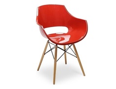 Стул pw-022 (europe style) красный 63.0x83.0x54.0 см.