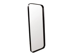 Настенное зеркало кира 100*40 (simple mirror) черный 40x100x4 см.