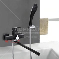 Смеситель для ванны Gappo G2250 с керамическим картриджем, черный