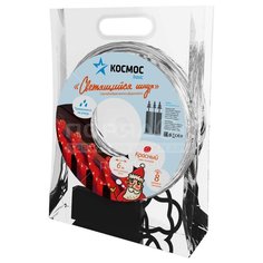 Гирлянда Дюралайт Космос KOC-DL-3W13 красный с контроллером, 6 м