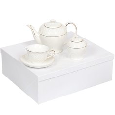 Сервиз чайный из керамики, 14 предметов, Кембридж Y4-3248 Daniks