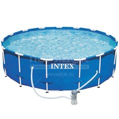 Бассейн каркасный Intex 28202NP с фильтр-насосом, 305х76 см
