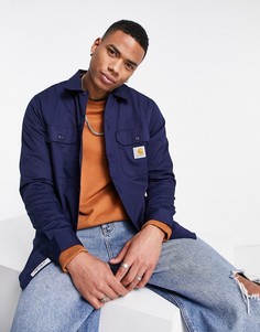 Темно-синяя рубашка Carhartt WIP-Темно-синий