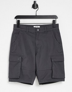 Серые шорты карго Only & Sons-Серый