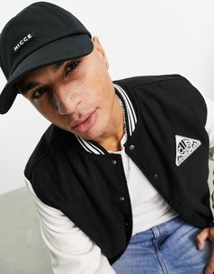 Черная кепка с маленьким логотипом Nicce Renova-Черный цвет