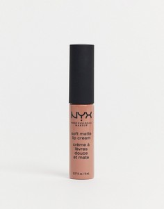 Мягкий матовый крем для губ NYX Professional Makeup – London-Розовый цвет