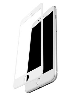 Защитное стекло Vmax для APPLE iPhone 7 / 8 Plus 3D Edge Full Glue White Frame V-042093