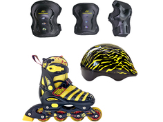 Коньки Tech Team Maya Set р.34-37 Black