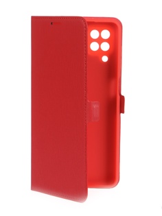 Чехол Krutoff для Samsung Galaxy A12 A125 Eco Book Red 12710