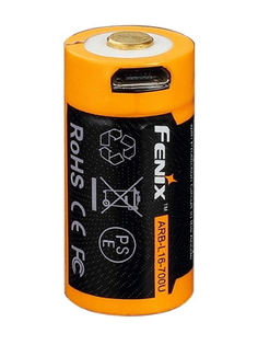 Аккумулятор Fenix 16340 700 mAh ARB-L16-700U (1 штука)