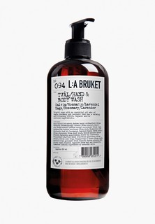 Жидкое мыло La Bruket для тела и рук 094 SALVIA/ROSMARIN/LAVENDE Tval/Hand & Body Wash 450 ml