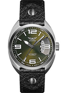 Швейцарские наручные мужские часы Aviator R.3.08.0.092.4. Коллекция Propeller